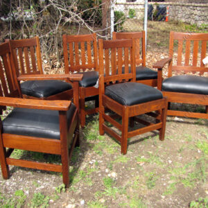 Stickley  Bros  Set Of Six Dining Chairs  |  F9586