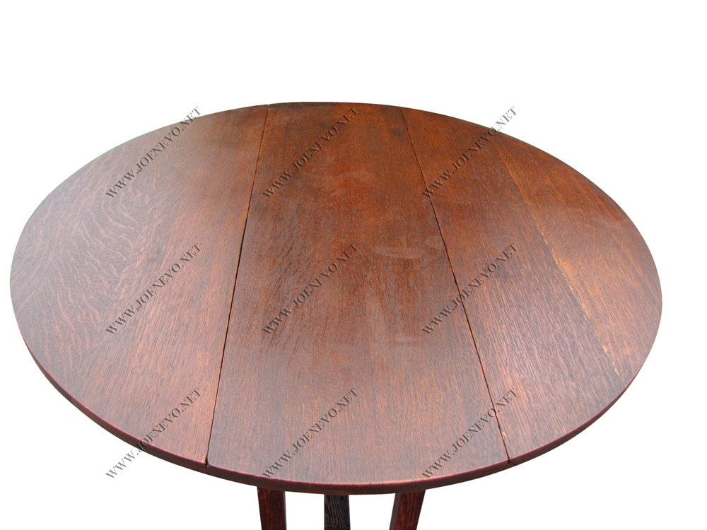 Antique  Mission  Gustav  Stickley  Drop  Leaf  Table  |  W2917