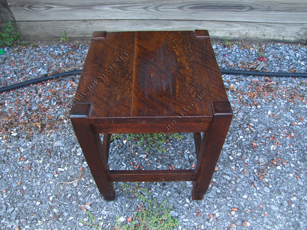 Antique Stickley Bros  Small Table Tabouret  |  W2874