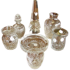 Cut Glass  7 Piece Collection  |  F9888