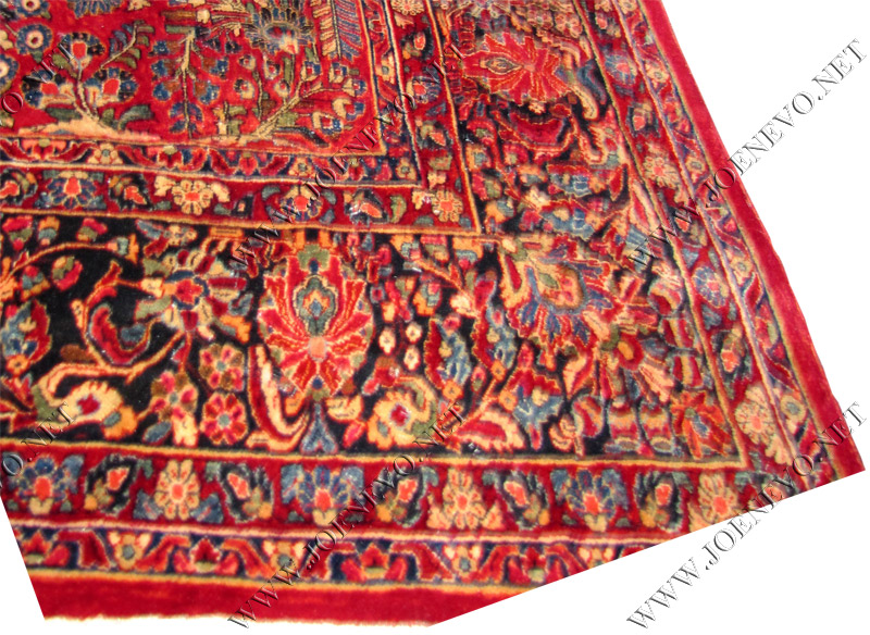 PALACE SIZE Antique PERSIAN Red Sarouk oriental rug  rr2733