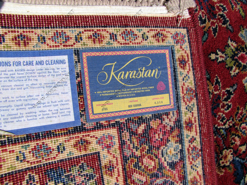 Great Looking KARASTAN Oriental Rug | American Made | rr2904