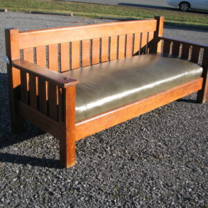 Early J.M. Young Slotted Settle F6391