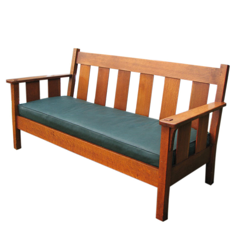 Stickley Brothers Drop Arm Settle F6653