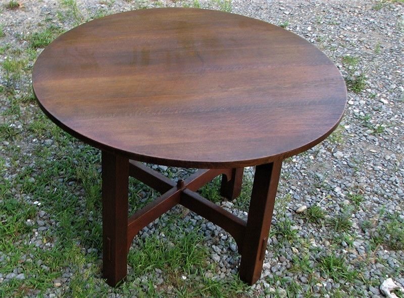 Superb Antique Gustav Stickley Table. W2284 - Image 12