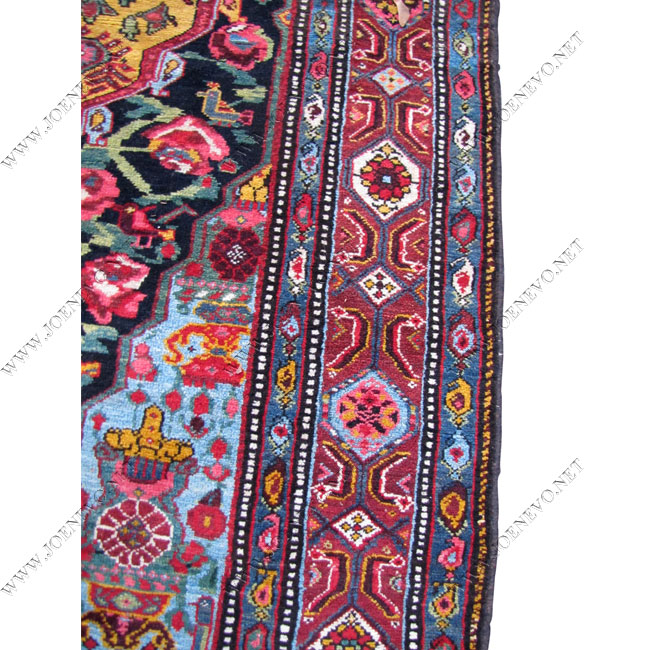 Superb Beautiful Hand Knotted Persian Bachtiary Handmade Oriental Rugs rr2858‎