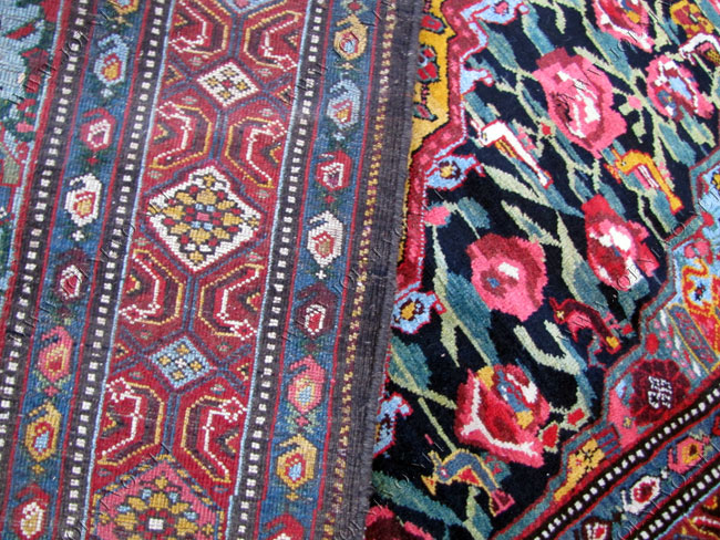 Superb Beautiful Hand Knotted Persian Bachtiary Handmade Oriental Rugs rr2858‎
