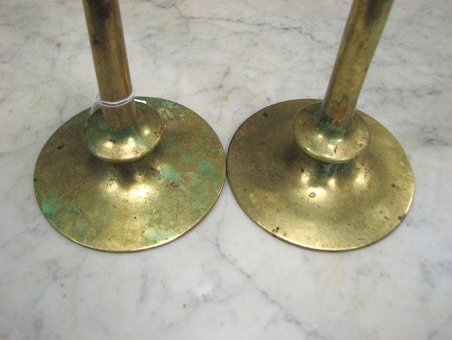 Brass Candlestick Holders F6898