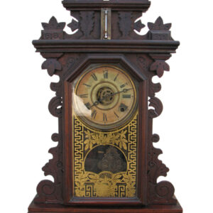 Gingerbread  Mantel Clock F9632