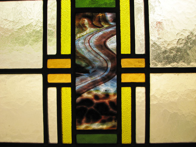 Arts & Crafts Stained Glass F9799