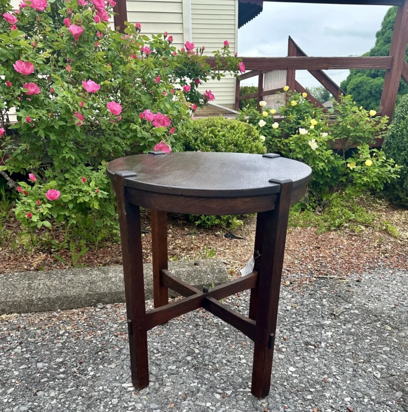 Extremely Rare Model 238 Gustav Stickley Table - W7996 - Image 15