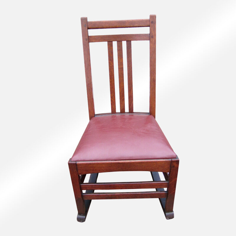 Antique Limbert Rocking Chair w3995 - Image 2